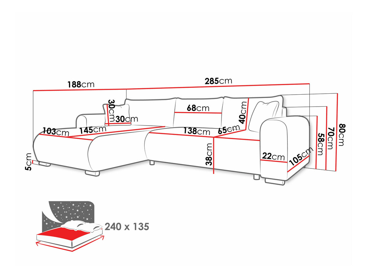 Minkštas kampas 580866 4355664