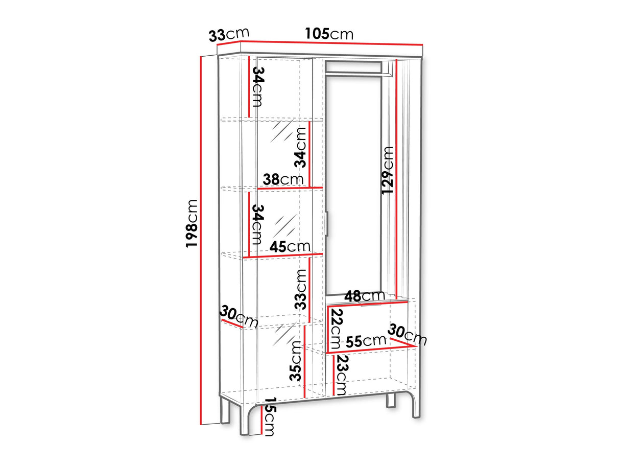 Prieškambario komplektas 626272