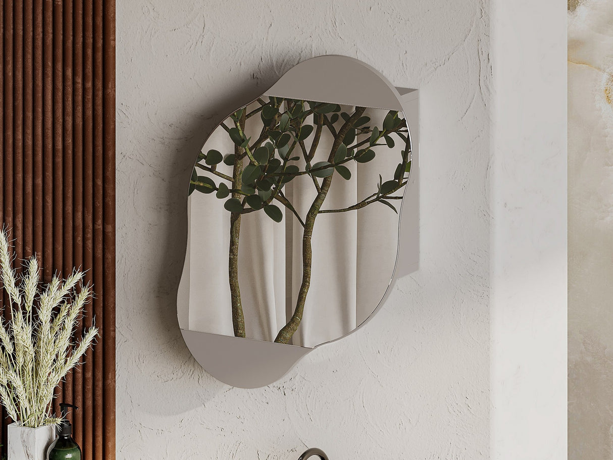 Vonios spintelė su veidrodžiu 627376