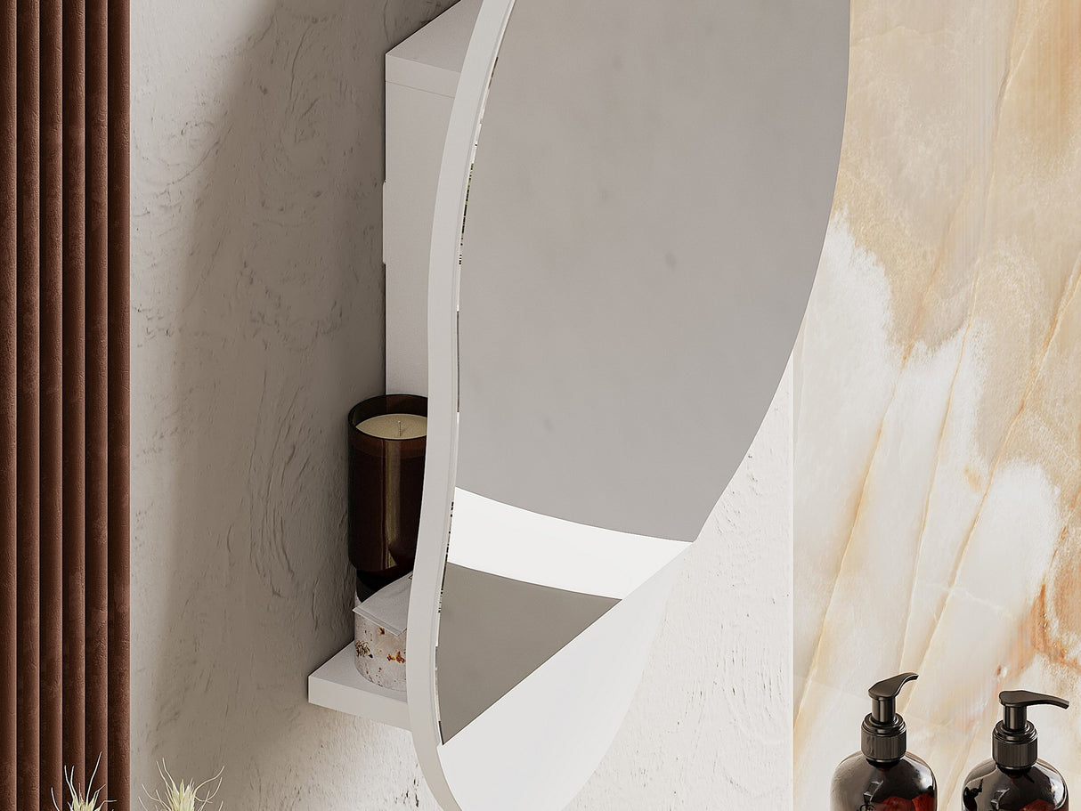 Vonios spintelė su veidrodžiu 627376