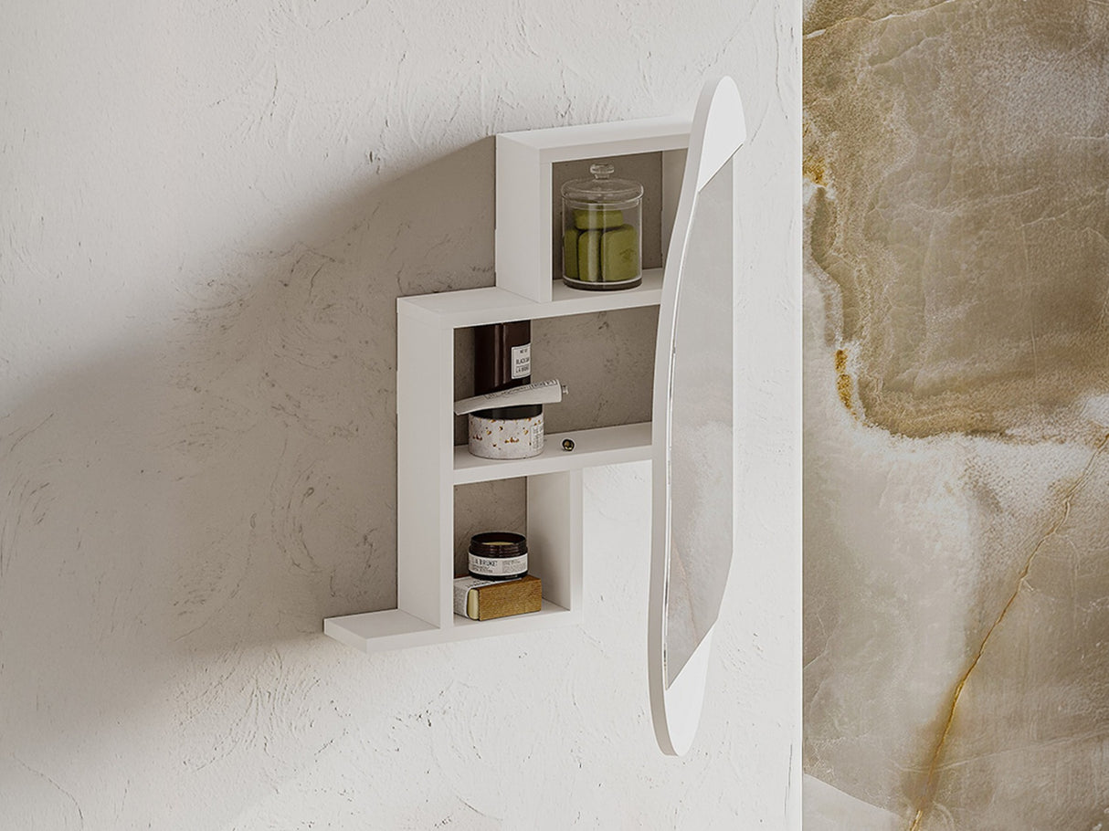 Vonios spintelė su veidrodžiu 627376