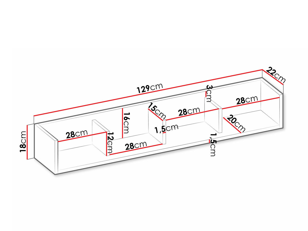 Pakabinama lentyna 559210 4404865