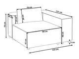 Modulinis fotelis 628595