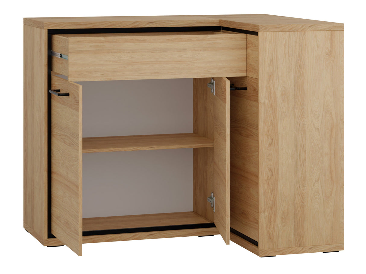 Kampinė komoda 229389