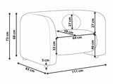 Fotelis 550834