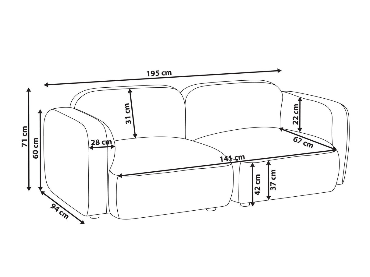 Modulinė sofa 630553