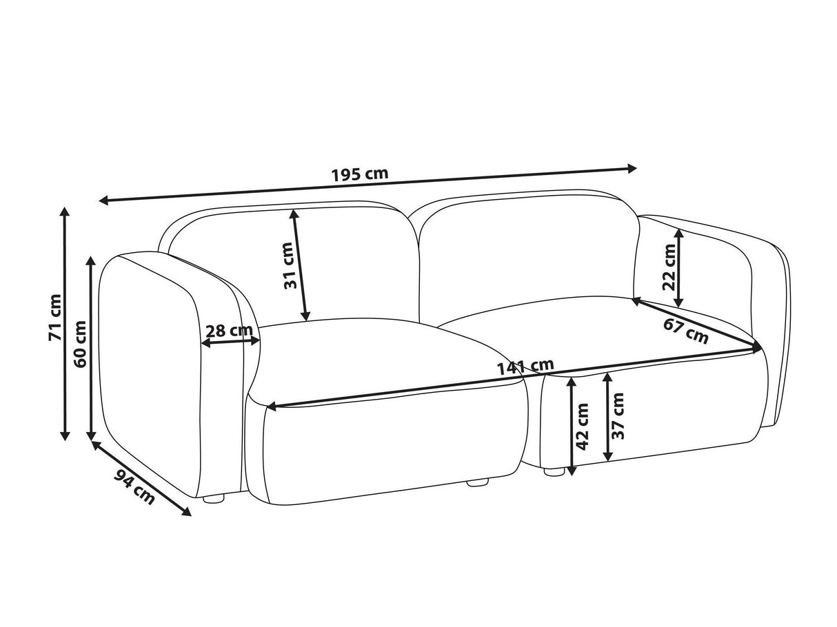 Modulinė sofa 630553