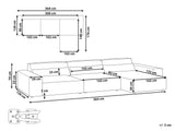 Modulinis minkštas kampas 631542