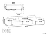 Modulinis minkštas kampas 631542