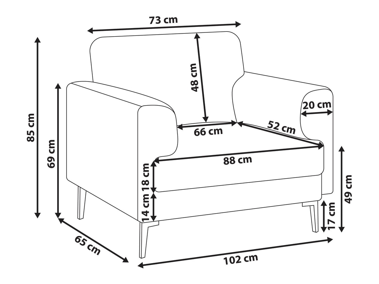 Fotelis 632431