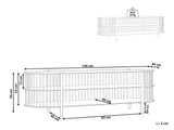 TV staliukas 633100