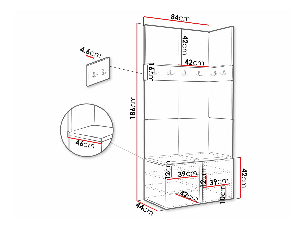 Prieškambario komplektas 420411