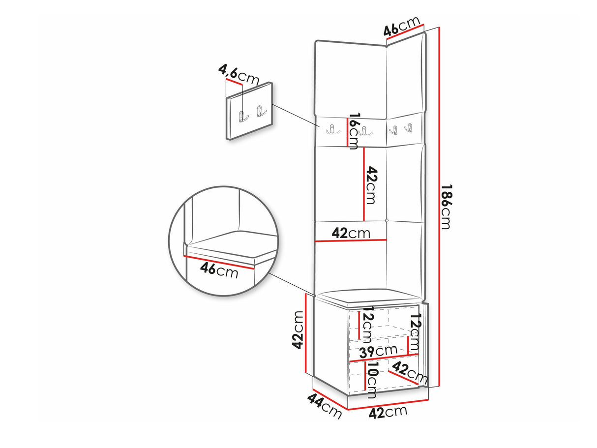 Prieškambario komplektas 474456