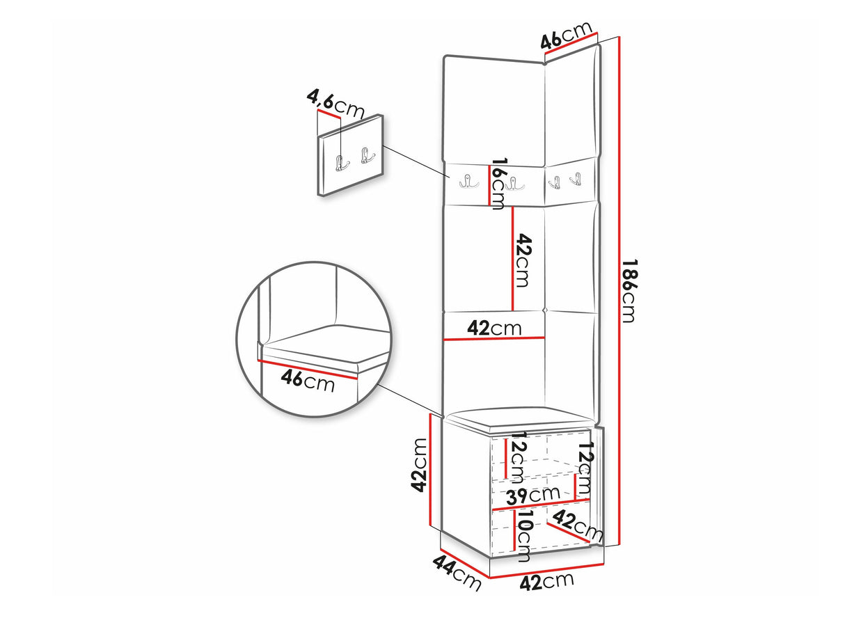 Prieškambario komplektas 474456