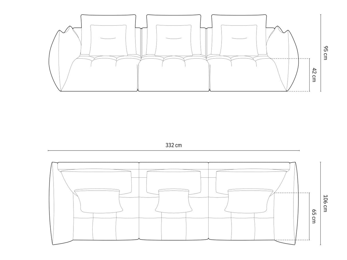 Modulinė sofa 587105