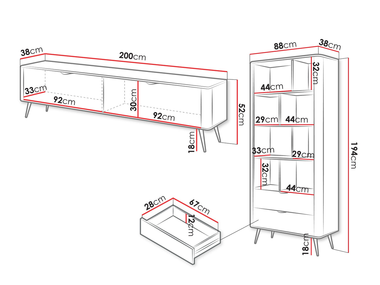 Svetainės komplektas 541324 4520587