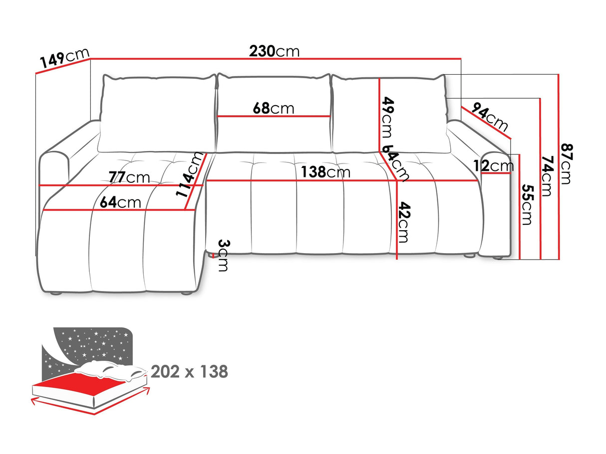 Minkštas kampas 637638