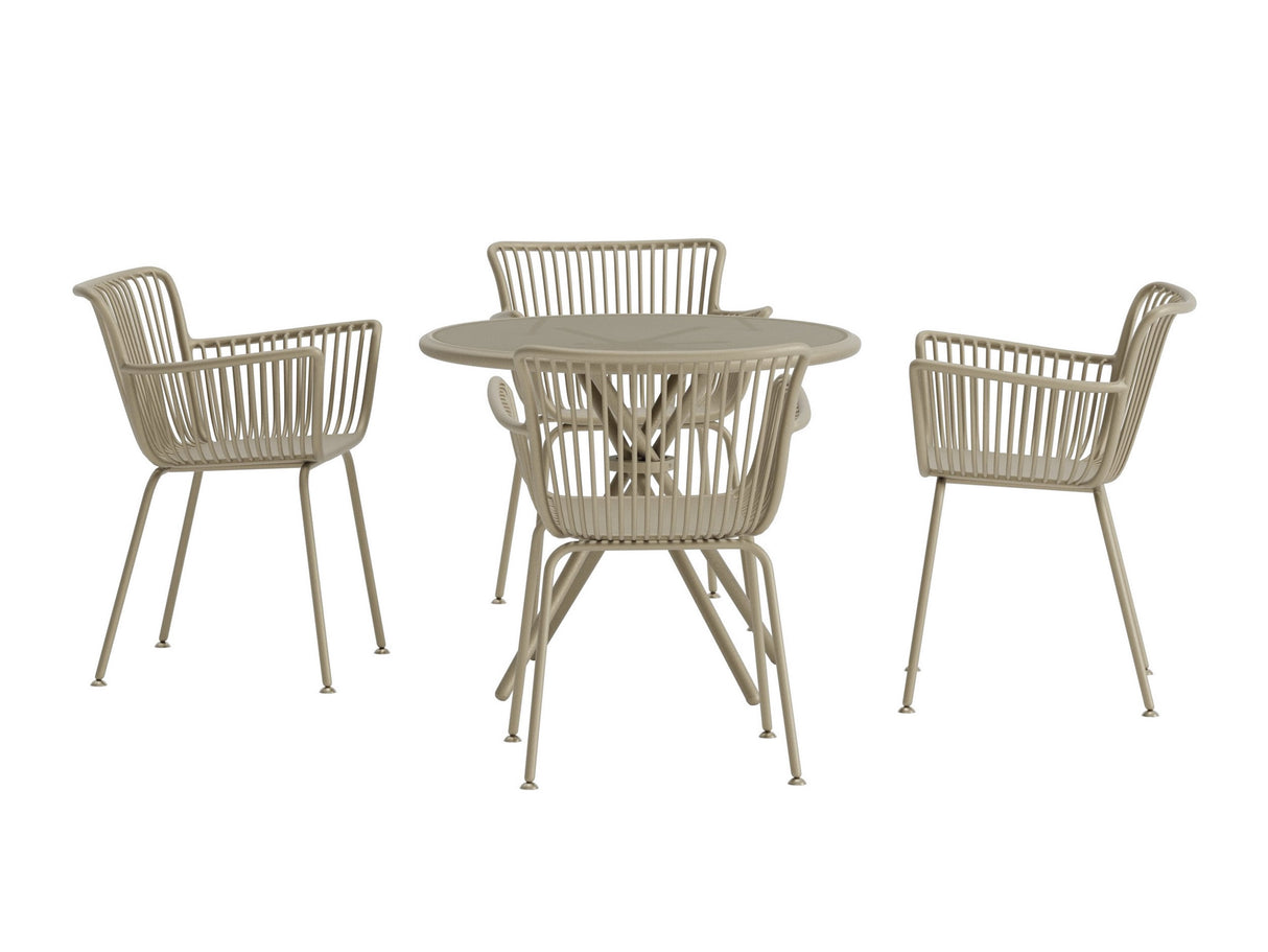 Stalo ir kėdžių komplektas 639898