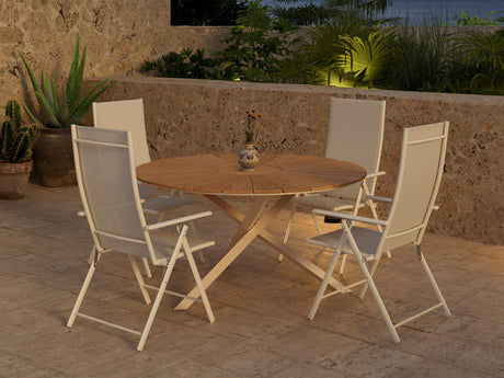 Stalo ir kėdžių komplektas 642395