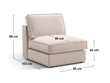 Modulinis fotelis 643752