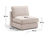 Modulinis fotelis 643752