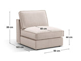 Modulinis fotelis 643752