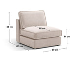 Modulinis fotelis 643752
