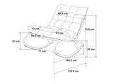 Lauko fotelis 645462