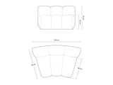 Modulinis fotelis 646611