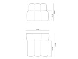Modulinis fotelis 592811