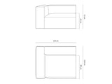 Modulinis fotelis 648330