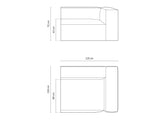 Modulinis fotelis 648330