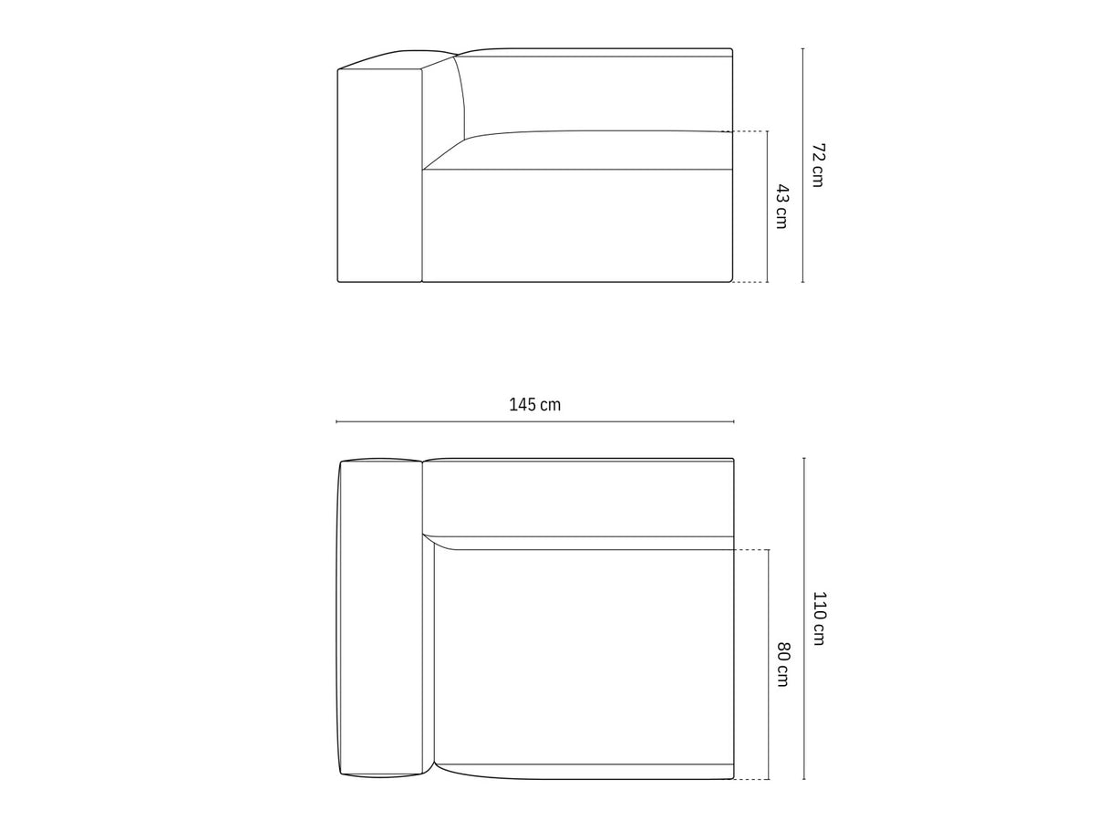 Modulinis fotelis 648434