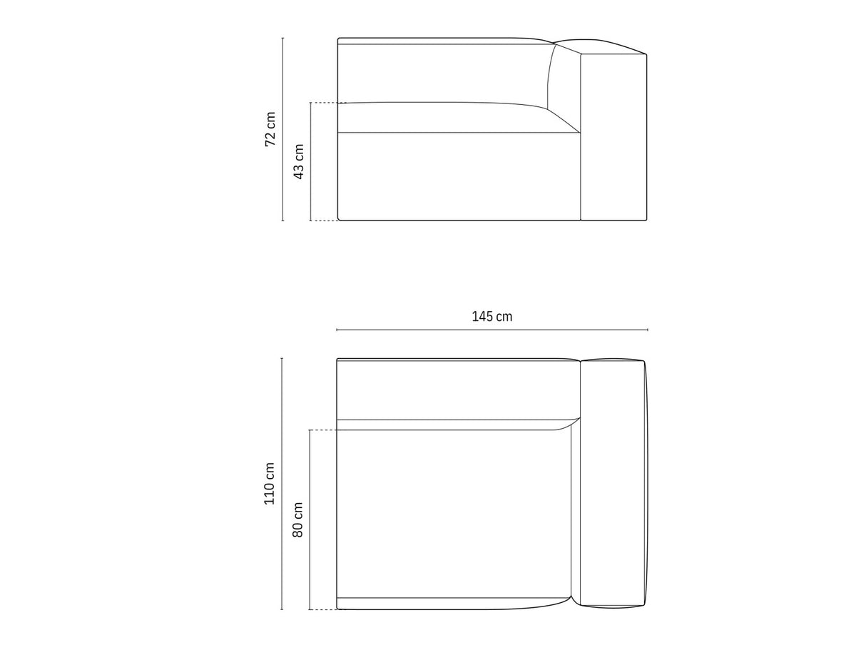 Modulinis fotelis 648434