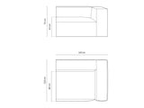 Modulinis fotelis 648434