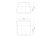 Modulinis fotelis 592811