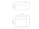 Modulinis fotelis 648434