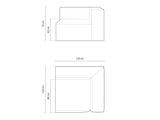 Modulinis fotelis 649447