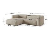 Modulinis minkštas kampas 651668