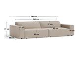 Modulinė sofa 597382