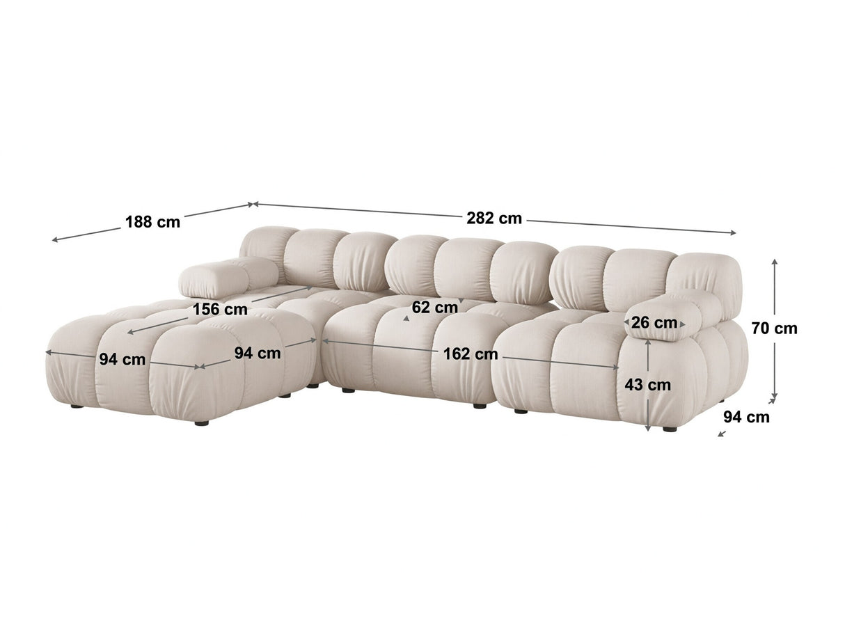 Modulinis minkštas kampas 638545