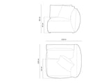 Modulinė sėdimoji dalis 653913