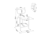 Pusbario kėdė 653947