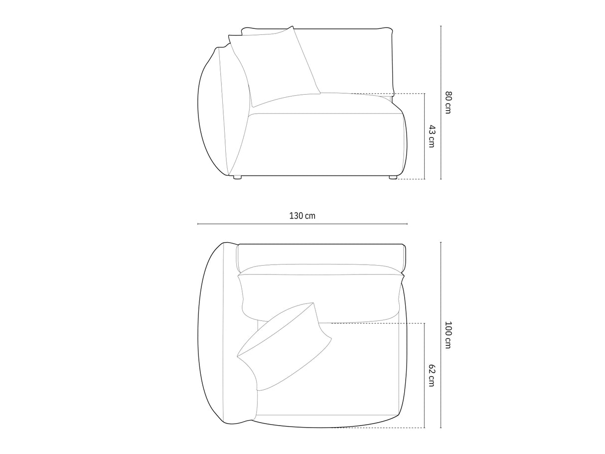 Modulinė sėdimoji dalis 654033
