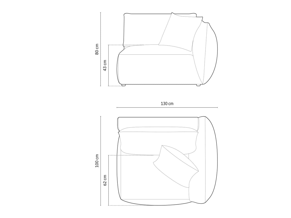 Modulinė sėdimoji dalis 654033