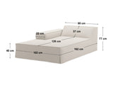 Modulinė sėdimoji dalis 655004
