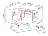 Kampinis darbo stalas 649577 4737574