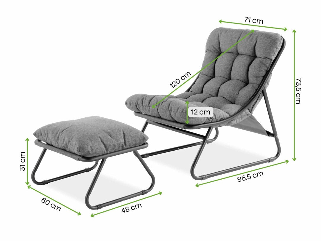 Lauko fotelis 656814