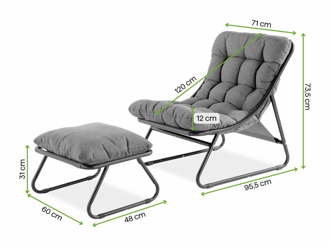 Lauko fotelis 656814