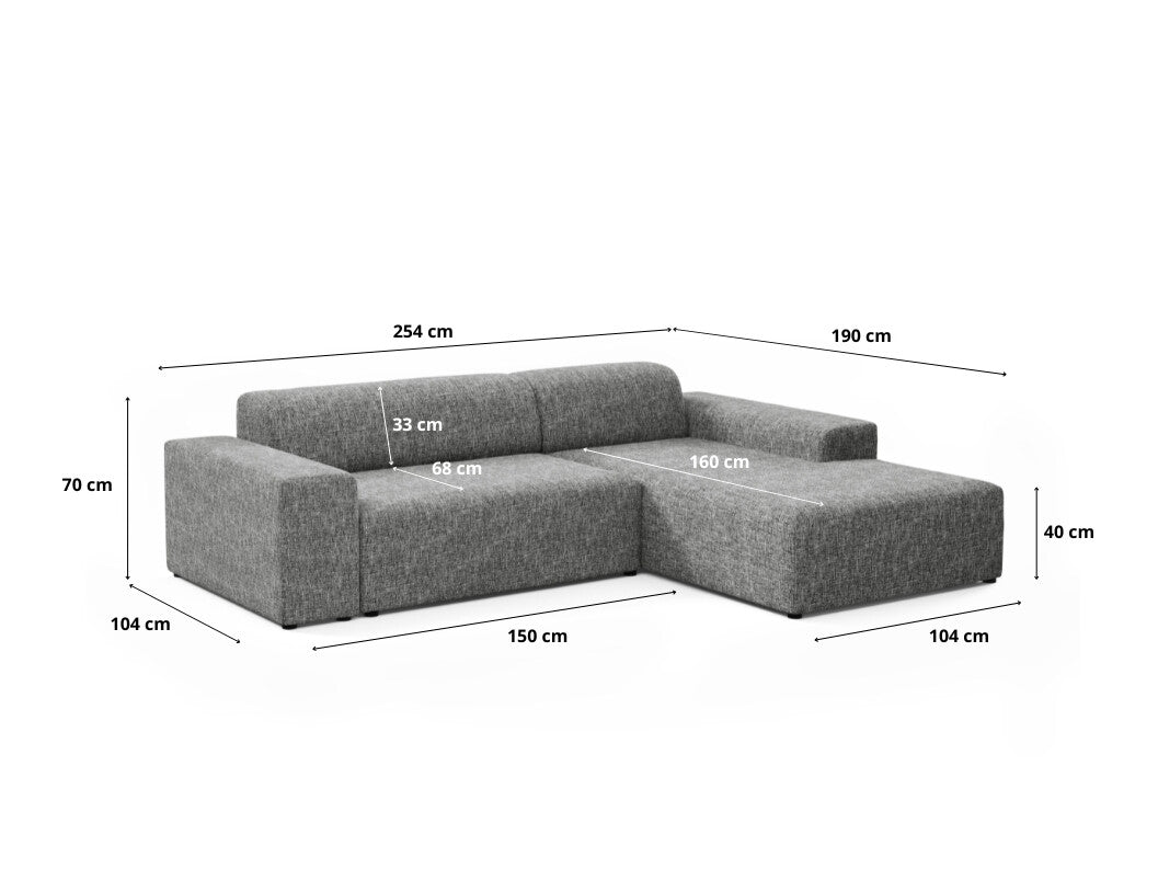 Modulinis minkštas kampas 656715